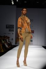 Model walks the ramp for Reyn Tandon Show at Wills Lifestyle India Fashion Week 2013 Day 3 in Mumbai on 15th March 2013 (193).JPG