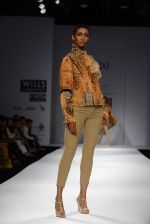 Model walks the ramp for Reyn Tandon Show at Wills Lifestyle India Fashion Week 2013 Day 3 in Mumbai on 15th March 2013 (194).JPG
