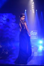 Parvathy Omanakuttan walks the ramp for Rahul Mishra Show at Wills Lifestyle India Fashion Week 2013 Day 4 in Mumbai on 16th March 2013 (130).JPG