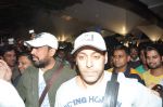 Salman Khan snapped at airport in Mumbai on 24th March 2013 (5).JPG