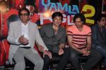 Dharmendra, Sunny Deol, Bobby Deol at Yamla Pagla Deewana 2 launch in Sunny Super Sound, Juhu, Mumbai on 28th March 2013 (51).JPG