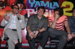 Dharmendra, Sunny Deol, Bobby Deol at Yamla Pagla Deewana 2 launch in Sunny Super Sound, Juhu, Mumbai on 28th March 2013 (55).JPG