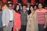 Dharmendra, Sunny Deol, Bobby Deol,Neha Sharma, Kristina Akheeva at Yamla Pagla Deewana 2 launch in Sunny Super Sound, Juhu, Mumbai on 28th March 2013 (57).JPG