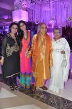 Durga Jasraj, Pandit Jasraj, Nishka Lulla at Neeta Lulla_s Shehnai collection in J W Marriott, Mumbai on 29th March 2013 (47).JPG