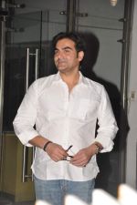Arbaaz Khan at Sanjay and Maheep Kapoor_s private dinner in Juhu, Mumbai on 2nd April 2013 (8).JPG