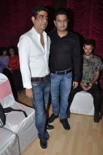 Kishan Kumar, Bhushan Kumar at the Audio release of Aashiqui 2 at Sudeep Studios in Khar, Mumbai on 8th April 2013 (51).JPG