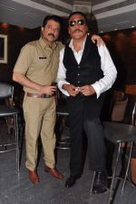 Anil Kapoor, Jackie Shroff snapped at media interviews for TV channels in Cest La Vie, Mumbai on 17th April 2013 (27).JPG