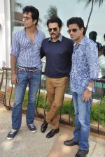 Anil Kapoor,Manoj Bajpai, Sonu Sood at Shootout At Wadala promotions in Sun N Sand, Mumbai on 20th April 2013 (25).JPG