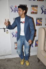Farhan Akhtar promotes MARD on IPL in Filmcity, Mumbai on 24th April 2013 (45).JPG