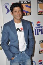Farhan Akhtar promotes MARD on IPL in Filmcity, Mumbai on 24th April 2013 (53).JPG