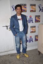 Farhan Akhtar promotes MARD on IPL in Filmcity, Mumbai on 24th April 2013 (54).JPG