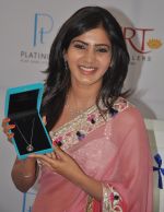 Samantha Prabhu shops at GRT Jewellers for precious platinum jewellery for Akshaya Trithiya (6).JPG