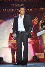 Salman Khan at Bharat N Dorris makeup awards in Mumbai on 29th April 2013 (132).JPG