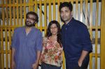 Dibakar Banerjee, Zoya Akhtar, Karan Johar at Bombay Talkies screening in Ketnav, Mumbai on 30th April 2013 (62).JPG