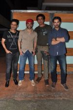 Manoj Bajpai, Tusshar Kapoor, Sonu Sood, John Abraham at Shootout at Wadala success bash at Ekta_s House in Mumbai on 5th May 2013 (58).JPG