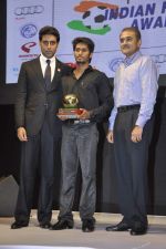 Abhishek  Bachchan at Indian Football Awards in Bombay Gym, Mumbai on 23rd May 2013 (44).JPG