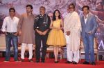 Amitabh Bachchan, Manoj Bajpai, Kishan Kumar, Amrita Rao, Prakash Jha, Siddharth Roy Kapur at Trailer launch of Satyagraha in Mumbai on 26th June 2013 (74).JPG