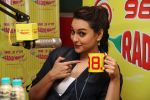Sonakshi Sinha at Radio Mirchi Studio for promotion of her upcoming movie Lootera (3).JPG