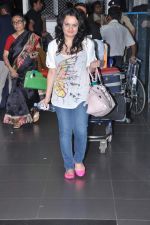 Aditi Singh Sharma at IIFA Arrivals day 2 in Mumbai Airport on 8th July 2013 (47).JPG