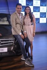 Abhay Deol and Aditi Rao Hydari at Mercedez launch in Mumbai on 11th July 2013 (13).jpg