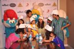 at Junior Indian Idol singers launch Smurfs 2 track in Santacruz, Mumbai on 30th July 2013 (5).JPG