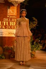 Model walks for Sabyasachi showcases at PCJ Delhi Couture Week, Delhi on 31st July 2013 (19).JPG