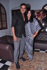 Akshay Kumar and Ekta Kapoor promoting Once Upon A Time Mumbaai Dobara in Filmcity Studio, Mumbai on 1st Aug 2013 (26).JPG