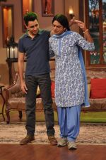 Imran Khan promote Once upon a time in Mumbai Dobara on the sets of Comedy Nights with Kapil in Filmcity on 1st Aug 2013 (22).JPG