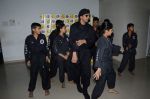 Javed Jaffrey training Ninja kids for his show Ninja Warrior on Hungama TV in Laaram Shopping Centre, Andheri on 1st Aug 2013 (94).JPG