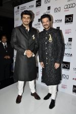 Anil Kapoor, Arjun Kapoor on day 3 of PCJ Delhi Couture Week and post bash on 2nd Aug 2013 (40).JPG