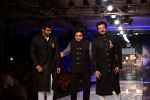 Anil Kapoor, Arjun Kapoor walk for Masaba-Satya Paul for PCJ Delhi Couture Week on 2nd Aug 2013 (57).JPG