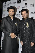 Anil Kapoor, Arjun Kapoor on day 3 of PCJ Delhi Couture Week and post bash on 2nd Aug 2013 (39).JPG
