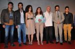 Hrithik Roshan, Kangana Ranaut, Vivek Oberoi, Rakesh Roshan, Anil Kapoor, Bhushan Kumar at Krishh 3 Trailer launch in PVR ECX, Mumbai on 5th Aug 2013 (39).JPG