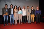 Hrithik Roshan, Kangana Ranaut, Vivek Oberoi, Rakesh Roshan, Anil Kapoor, Bhushan Kumar at Krishh 3 Trailer launch in PVR ECX, Mumbai on 5th Aug 2013 (47).JPG
