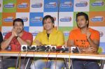 Aftab Shivdasani, Vivek Oberoi, Ritesh Deshmukh at Grand Masti music launch in Bandra, Mumbai on 12th Aug 2013 (45).JPG
