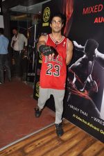 Prateik Babbar at Gold Gym_s Mixed Martial arts event in Bandra, Mumbai on 13th Aug 2013 (24).JPG