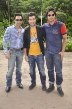 Pulkit Samrat, Ali Fazal, Varun Sharma at Whistling Woods in Filmcity, Mumbai on 14th Aug 2013 (26).JPG