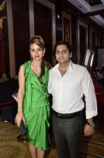 Adar and Natasha Poonawala for the Wome_s Achievers  Show at the Signature Premier Pune Style Week 2013..JPG