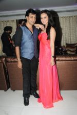 Rajiv Paul with Sana Khan Sana Khan_s birthday bash in Mumbai on 22nd Aug 2013.JPG