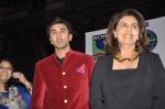 Ranbir Kapoor and Neetu Singh on the sets of KBC in Mumbai on 7th Sept 2013 (84).JPG