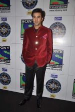 Ranbir Kapoor on the sets of KBC in Mumbai on 7th Sept 2013 (35).JPG