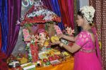 Rakhi Sawant celebrate Ganesh Chaturthi in Mumbai on 9th Sept 2013 (107).JPG