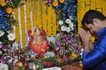 Shreyas Talpade celebrate Ganesh Chaturthi in Mumbai on 9th Sept 2013 (58).JPG