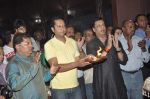 Madhur Bhandarkar offer prayers to Andheri Cha Raja in Mumbai on 12th Sept 2013 (45).JPG