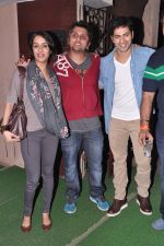 Mohit Suri, Shraddha Kapoor, Varun Dhawan at the screening of Grand Masti in Mumbai on 12th Sept 2013 (17).JPG
