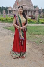 Aashka Goradia at Maharana Pratap Singh on location for SONY in Gujarat Border on 20th Sept 2013 (146).JPG