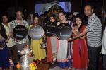 Sonu Kakkar,Neha Kakkar,Tanisha Singh at Musical audio release of film My friend Husain at Andheri cha Raja in Mumbai on 20th Sept 2013 (47).JPG