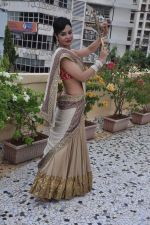kavita verma dandia shoot in Mumbai on 4th Oct 2013 (61).JPG