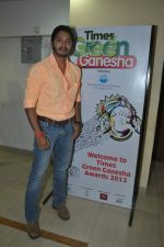 Shreyas Talpade at Times Green Ganesha event in YB, Mumbai on 8th Oct 2013 (8).JPG