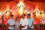 Ashutosh Gowariker, Sunita Gowariker at Shaptami celebrations at The North Bengal Sarbajanin Durga Puja in Tulip Star, Juhu on 11th Oct 2013 (24)_525a2d257011c.JPG